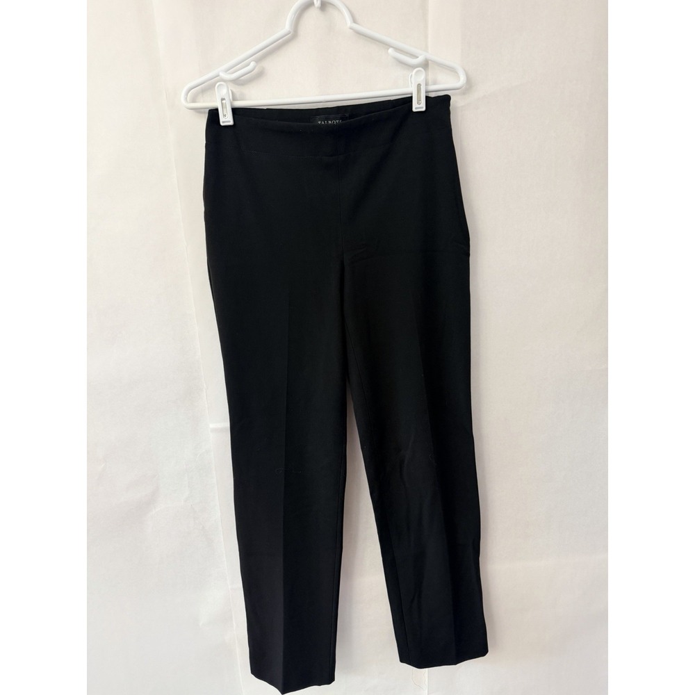 Talbots Heritage Women'sDress Pants Black Size 2 Business Casual, Side Zipper